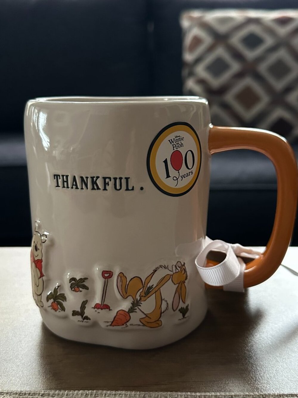 Disney Winnie the Pooh 100 Years Thankful Tigger Mug – New with Tags